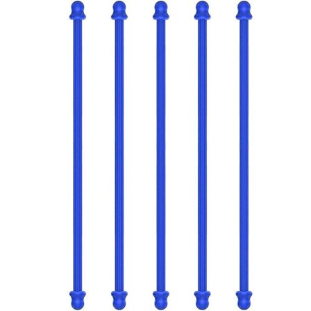 Gummibindere af silikone, BLÅ