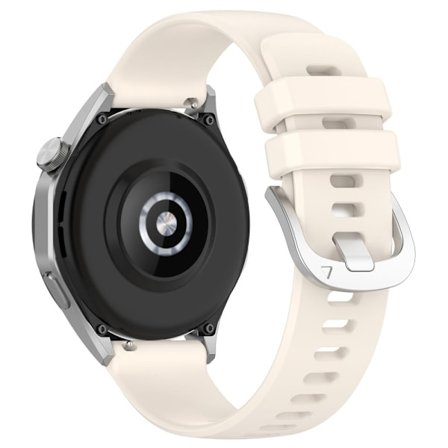 Huawei Watch Universal klockarmband 22mm flytande silikonarmband med stålspänne - Stjärnljus