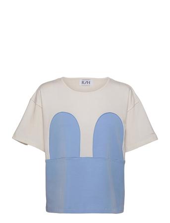 Mickey Short Loose Tee Blue R/H Studio