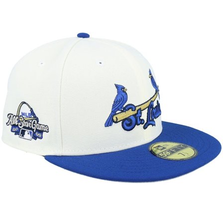 New Era - MLB Weiss fitted Cap - St. Louis Cardinals Color Flow 59FIFTY All Star Game 09 Chrome/Blue Fitted @ Hatstore