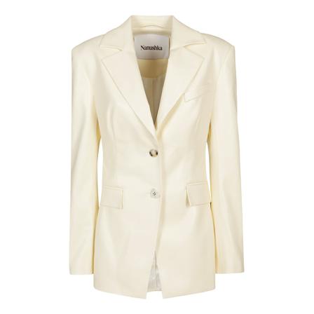 Nanushka, Jacket Beige, Dames, Maat:M