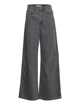 Glendagz Hw Wide Jeans Grey Gestuz