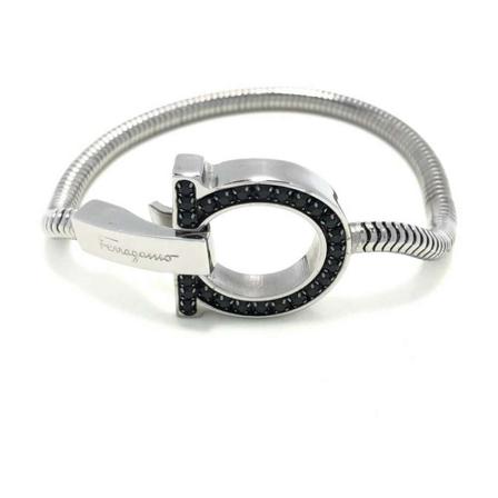 Salvatore Ferragamo Pre-owned - Vintage Smycken - Grå - Dam - Storlek: One Size, Dam, Storlek: ONE SIZE