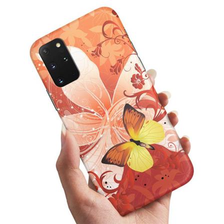 Samsung Galaxy S20 - Skal / Mobilskal Fjäril & Blomma