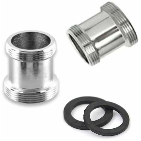 Pack Bronskranadapter 22mm Han till Han Kranluftareförkoppling - M24 till M22