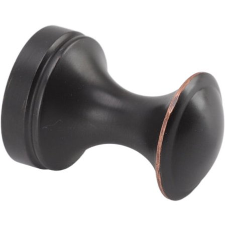 Enkel och vacker badrumsrockkrok i brons, enkel väggmonterad klädkrok för badrum, frisörsalonger, svart