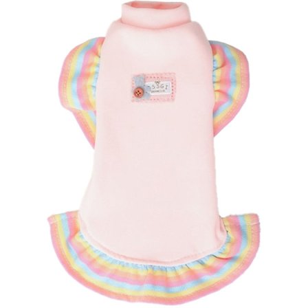 Bomulds-T-shirts til hårløse katte, kæledyrstøj, killinger, rund hals, S