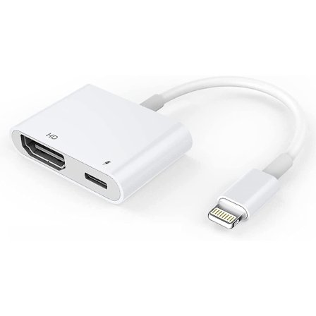 HDMI Adapter, HDMI Adapter til iPhone 1080p Lightning Digital AV Adapter, HDMI Synkroniser Skærm HDMI Stik til iPhone & iPad