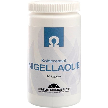 Natur Drogeriet Nigellafrøolie 90 kaps., Helse & Madvarer, Andre Kosttilskudsolier, Øvrige Olier