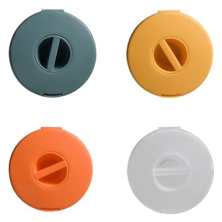 4 kabeltromler, kompakt organizer Y black