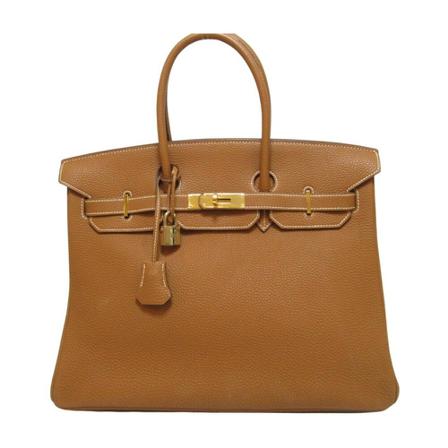 Hermès Vintage HandTass , Bruin , Dames , Maat: ONE Size Vintage Tassen