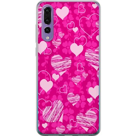 Kompatibel Mobilcover til Huawei Huawei P20 Pro PopHjerteMønster