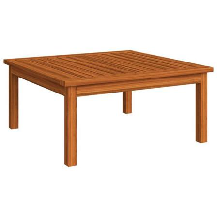 Vidaxl Soffbord För Trädgården 63x63x30 Cm Massivt Akaciaträ Brun