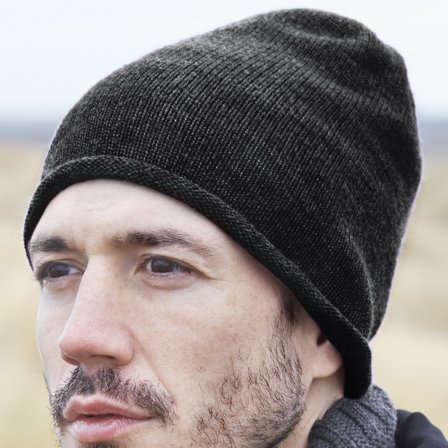 Berretto Franke Montagna nero per uomini - Berretti invernali