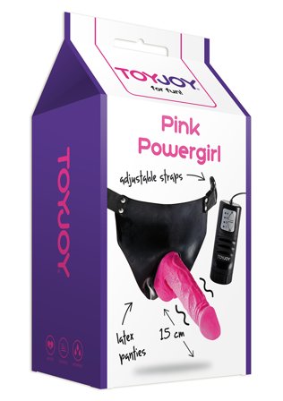 ToyJoy Powergirl Vibrating Strap-On
