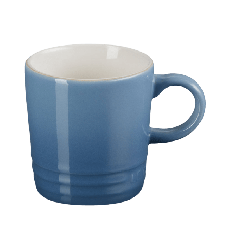 Le Creuset Espressokopp stengods 100 ml Chambray Kök & matlagning Blå 0,1L
