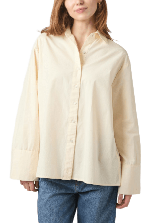 Neo Noir Ayari C Poplin Shirt Skjortor Dam Gul 42