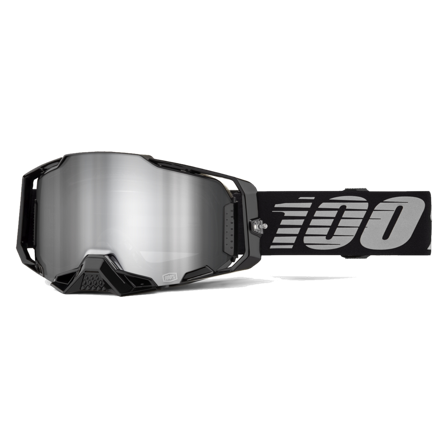 100% Armega Crossglasögon Spegellins Svart