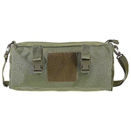 Utendørs camping bag multifunksjonell oppbevaringspose verktøy oppbevaringspose slitesterk crossbody bag (35.50X15.00X9.50CM, grønn)
