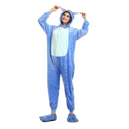 Cosplay Kostume Suit Stitch Pyjamas L