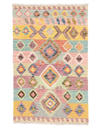 Liten Kelim Berber Style Matta 82X130