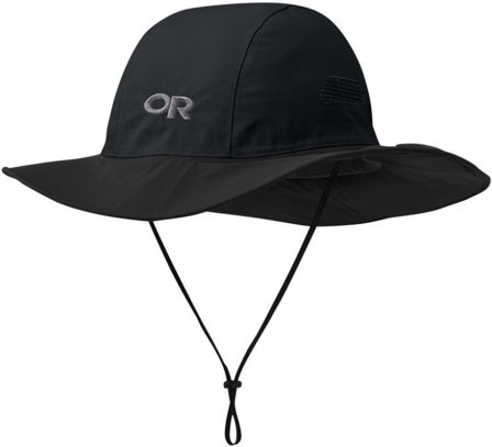 Outdoor Research Seattle Rain Hat Black - Hatter