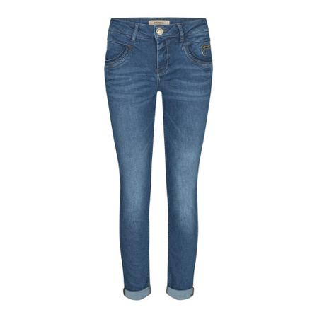 MOS Mosh, Naomi Mavi Jeans Pants 143351 Blauw, Dames, Maat:W32,polyester