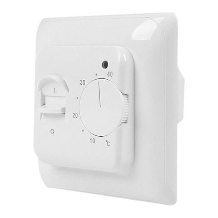 RTC70 Elektrisk Golvvärmetermostat Vatten Golvvärme Temperaturkontrollerpanel med Inbyggd