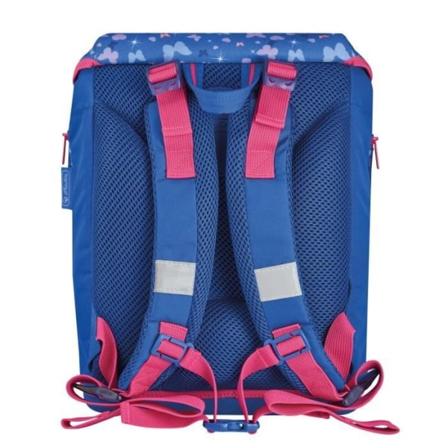 HERLITZ SOFTLIGHT PLUS FJÄRILSSET MED SKOLVÄSKA I POLYESTER för tjejer Blått och rött