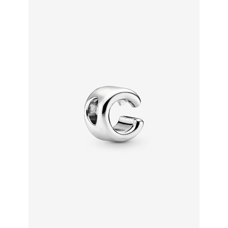 Pandora - Bokstav C Alfabet Charm - Sterling sølv