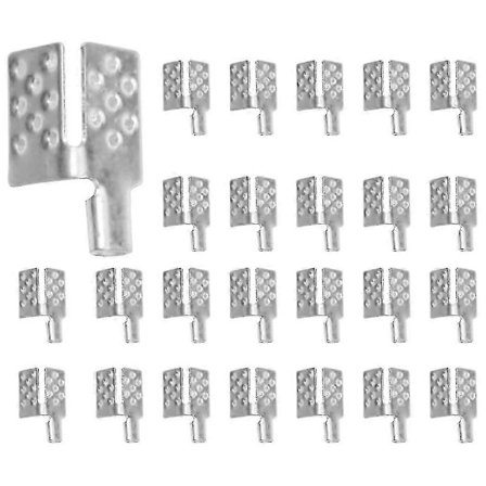 80 stk. gulvvarmefilmklemmer, kobberbelagte termiske kontakter