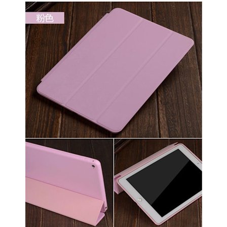 Fodral för iPad 2024 Air 11" opp bag rosa icial konstläder sleep