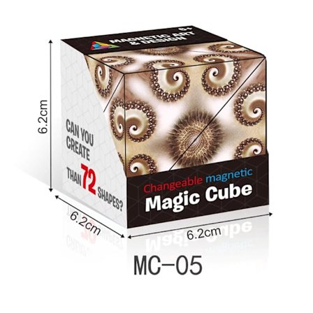 3D Magic Cube Shashibo Shape Shifting box Pusselleksaker present