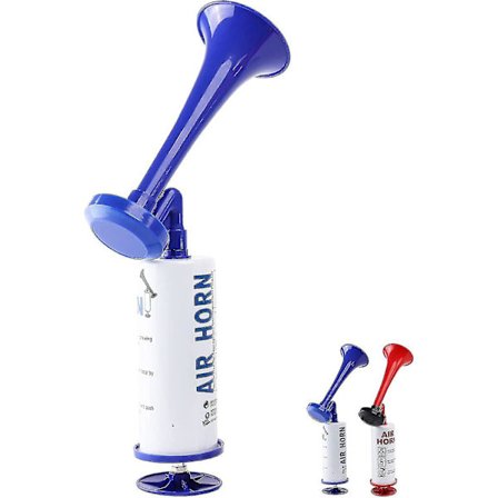1 st Handhållen Cheer Air Horn Fans Horn Trumpet Hand Pushing Air Horn Bärbar Cheering Horn Prop