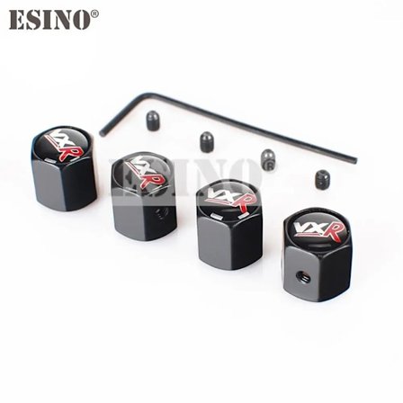 4 x Bil Styling Tyverisikre Rustfrie Hjul Dekkventilhetter Bil Hjul Dekkventil Luftventilhetter For Corsa VXR Astra VXR