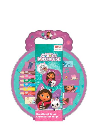 Undercover | Gabby's Dollhouse Colouring Case To Go | ONE SIZE