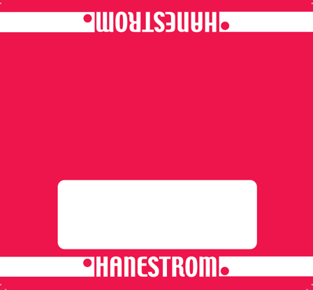 PRODINTERN Top card 150 PMS 199 röd Hanestrom