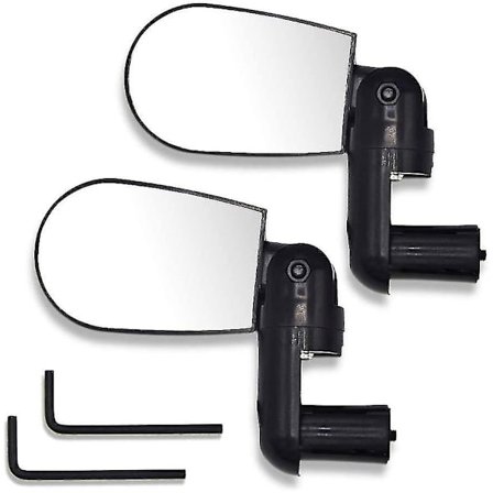 Pyörä- ja moottoripyöräpeilit 2 kpl - 360 asteen kierto - Joustava