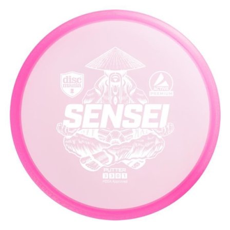 Disc golf aktiv premium-line sensei putter rosa