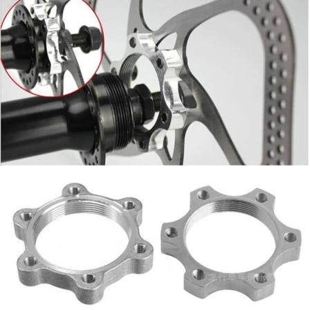 4 Pack polkupyörän levylaippa levyjarrulevy 48mm 6-reikäinen kierre Mod