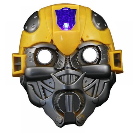 Bumblebee Maske, Lysende Bumblebee Maske For Halloween, Anime Filmfester Beste Gave Til Barn Optimus Prime Beste Brødre, Gul