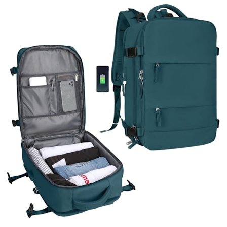 Kabin koffert 45x36x20 for Vueling, EasyJet, Ryanair Vanntett og romslig bagasje (2210-001 1288 2350 D7)[ZHE]