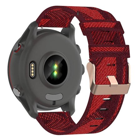 Rosa spänne nylon justerbart handledsrem för Samsung Galaxy Watch 5 40mm/44mm /Watch 5 Pro 45mm