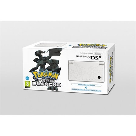 Nintendo DSi White limited edition Pokémon-konsol med Pokémon White Version-spillet