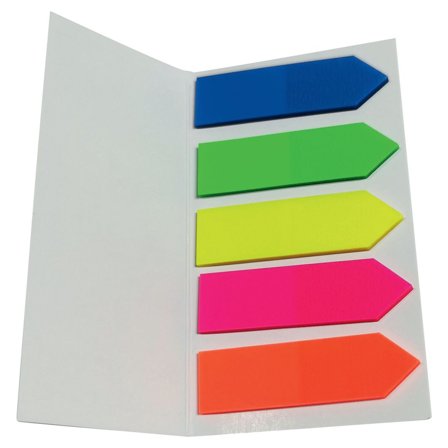 LYRECO Indexfilm 12x42mm 5 färger 125/fp - Lyreco - Kontorsmaterial - Indexflikar och märkflikar - Indexflikar i papper