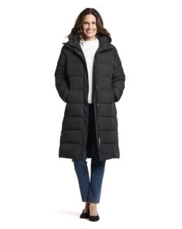 Philippa Lang vinterkåpe fra Zink Svart - M