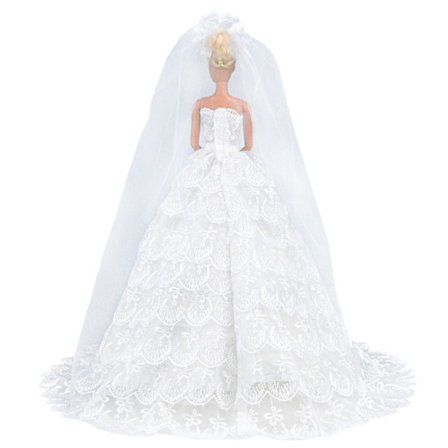 Dockkläder Bröllopsklänning 1 1