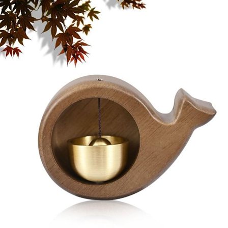 Butiksdørklokke i træ, dørklokke med lyd