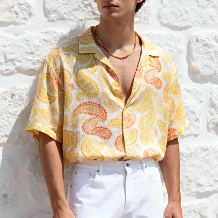 Amalfi | Sunset Beaded Necklace for Men - Beaded necklaces