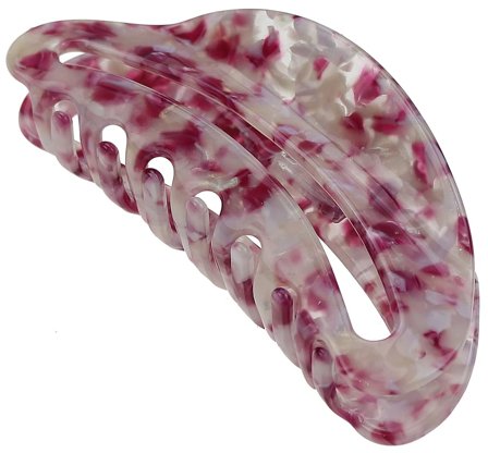 Senze Hårklemme i akryl Blush 12 cm, Hår, Hårpynt, Hårklemmer